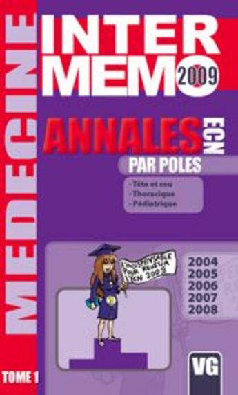 Couverture du livre « Annales pour pôles 2004 à 2008 t.1 » de  aux éditions Vernazobres Grego