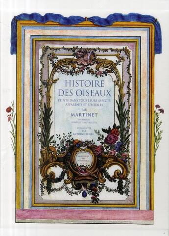 Couverture du livre « Histoire des oiseaux » de Nicolas Martinet aux éditions Bibliotheque Des Introuvables