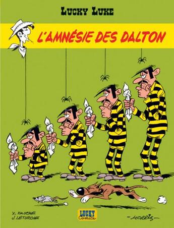 Couverture du livre « Lucky Luke T.29 ; l'amnésie des Dalton » de Jean Leturgie et Yann et Xavier Fauche et Morris aux éditions Lucky Comics