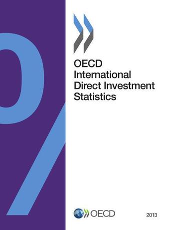 Couverture du livre « OECD International Direct Investment Statistics 2013 » de  aux éditions Oecd