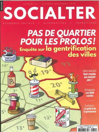 Couverture du livre « Socialter n 31 - octobre/novembre 2018 » de  aux éditions Socialter