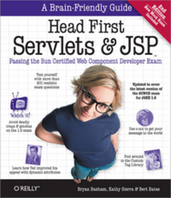 Couverture du livre « Head First Servlets and JSP » de Brian Basham aux éditions O'reilly Media