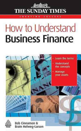 Couverture du livre « How to Understand Business Finance » de Bob Cinnamon et Brian Helweg-Larsen aux éditions Kogan Page