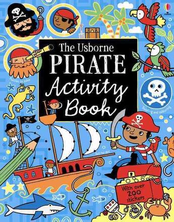 Couverture du livre « The Usborne Pirate Activity Book » de Rebecca Gilpin et Lucy Bowman et Rosie Hare aux éditions Usborne