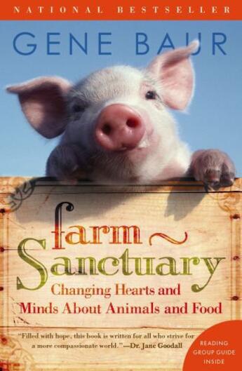 Couverture du livre « Farm Sanctuary » de Baur Gene aux éditions Touchstone