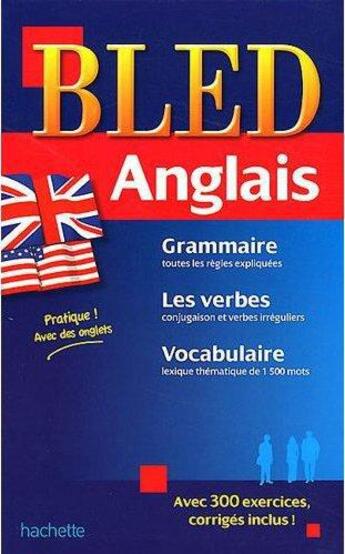 Couverture du livre « Bled ; Anglais » de  aux éditions Hachette Education