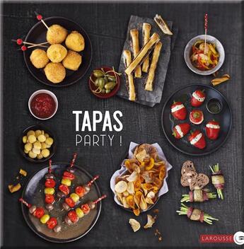 Couverture du livre « Tapas party ! » de  aux éditions Larousse