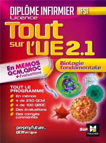 Couverture du livre « DEI ; biologie fondamentale ; UE 2.1 » de Kamel Abbadi aux éditions Foucher