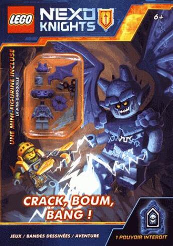 Couverture du livre « Lego nexo knights crack, boum, bang ! » de  aux éditions Carabas