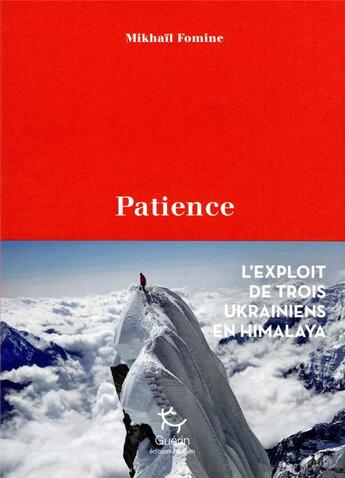 Couverture du livre « Patience » de Mikhail Fomine aux éditions Paulsen Guerin