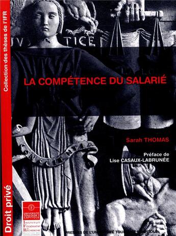 Couverture du livre « La compétence du salarié » de Sarah Thomas aux éditions Ifr