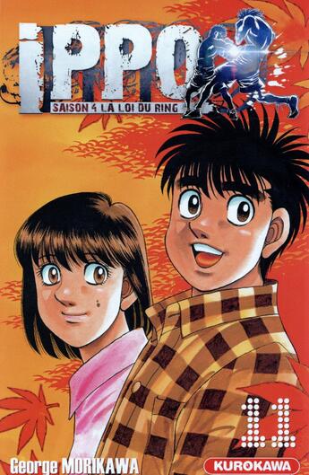 Couverture du livre « Ippo - saison 4 ; la loi du ring T.11 » de George Morikawa aux éditions Kurokawa