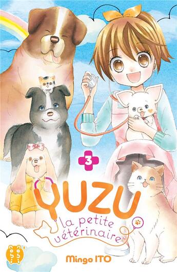 Couverture du livre « Yuzu, la petite vétérinaire Tome 3 » de Mingo Ito aux éditions Nobi Nobi