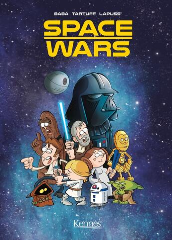 Couverture du livre « Space wars Tome 2 » de Baba et Tartuff et Lapuss' aux éditions Les 3 As