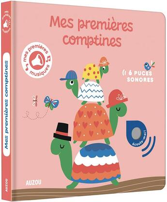 Couverture du livre « Mes premieres comptines » de Wilmink Inga aux éditions Philippe Auzou