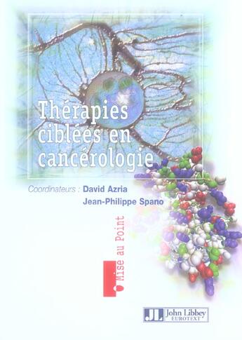 Couverture du livre « Therapies ciblees en cancerologie » de Azria D aux éditions John Libbey