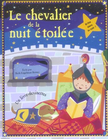 Couverture du livre « Le chevalier de la nuit étoilée » de Berner B.E. aux éditions Millepages