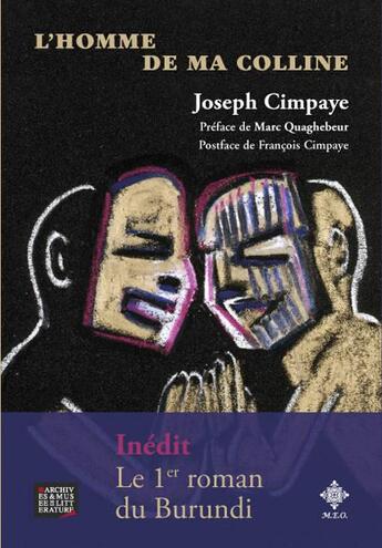 Couverture du livre « L'homme de ma colline » de Joseph Cimpaye aux éditions Meo