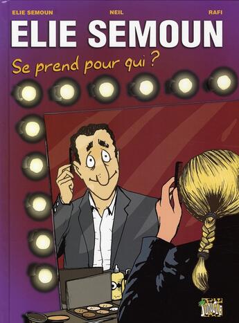 Couverture du livre « Annonces elie t3 elie semoun se prend pour qui » de Aurel/Fabcaro aux éditions Casterman