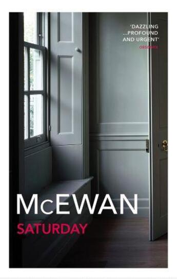 Couverture du livre « Saturday » de Ian Mcewan aux éditions Random House Uk