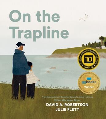 Couverture du livre « ON THE TRAPLINE » de Julie Flett et David A. Robertson aux éditions Tundra Books