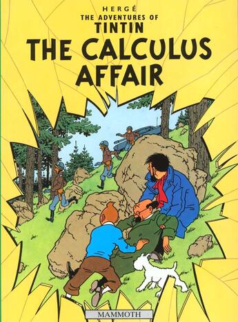 Couverture du livre « The adventures of Tintin t.18 ; the Calculus affair » de Herge aux éditions Nql