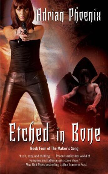 Couverture du livre « Etched in Bone » de Phoenix Adrian aux éditions Pocket Books