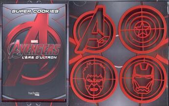 Couverture du livre « Avengers ; l'ère d'Ultron ; super cookies ; coffret » de  aux éditions Hachette Pratique