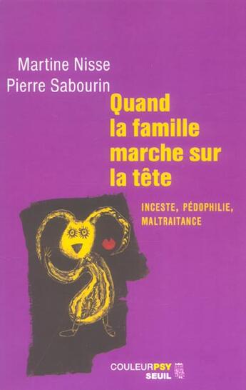 Couverture du livre « Quand la famille marche sur la tete » de Nisse/Sabourin aux éditions Seuil