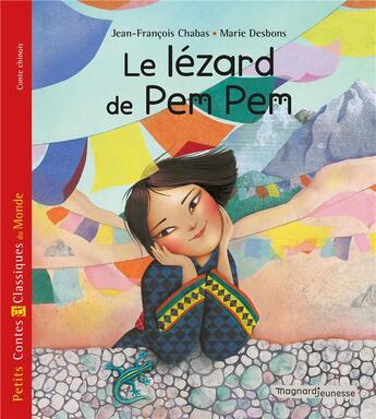 Couverture du livre « Le lézard de Pem Pem » de Marie Desbons et Jean-Francois Chabas aux éditions Magnard