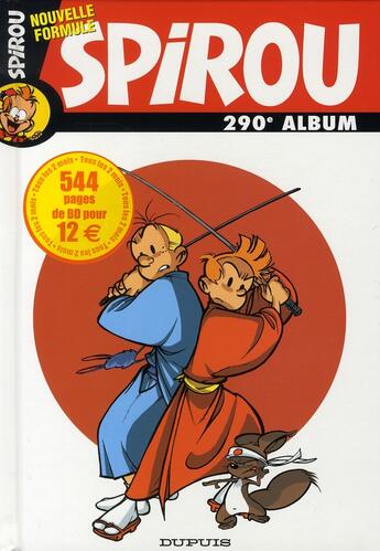 Couverture du livre « Recueil Spirou n.290 » de  aux éditions Dupuis