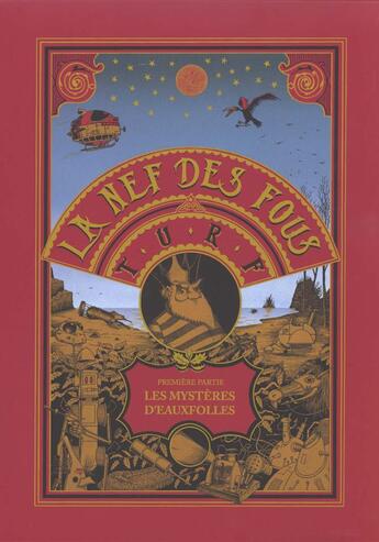 Couverture du livre « La nef des fous : coffret vol.1 : Tomes 1 à 3 » de Turf aux éditions Delcourt