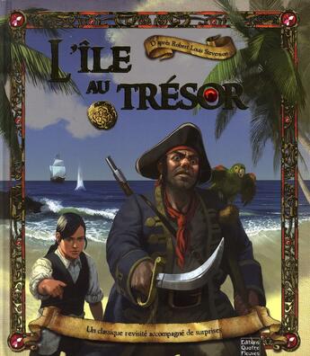 Couverture du livre « L'île au trésor » de Carlos Fonseca et Frédérique Fraisse aux éditions Quatre Fleuves