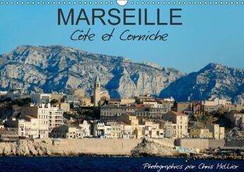 Couverture du livre « Marseille cote et corniche calendrier mural 2018 din a3 horizontal » de Hellier C aux éditions Calvendo