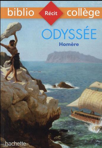 Couverture du livre « L'Odyssée » de Homere et Collectif . aux éditions Hachette Education