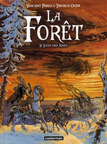 Couverture du livre « La forêt Tome 2 ; le logis des âmes » de Oger/Perez aux éditions Casterman