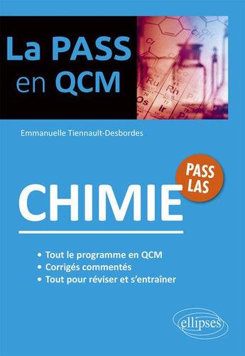 Couverture du livre « Chimie » de Emmanuelle Tiennault-Desbordes aux éditions Ellipses