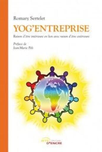 Couverture du livre « Yog'entreprise » de Romary Sertelet aux éditions Jets D'encre