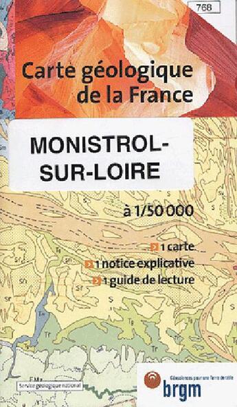 Couverture du livre « 00768 monistrol sur loire » de  aux éditions Brgm