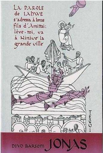 Couverture du livre « Jonas » de Divo Barsotti aux éditions Tequi