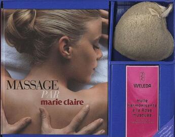 Couverture du livre « Massage ; coffret » de  aux éditions Marie-claire