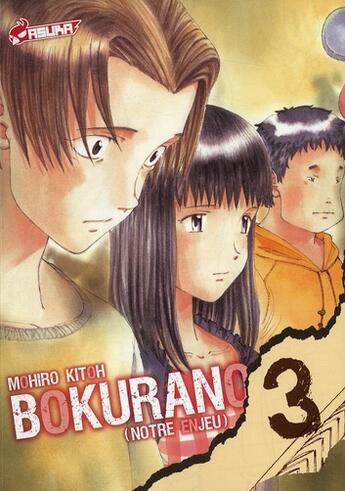 Couverture du livre « Bokurano, notre enjeu Tome 3 » de Mohiro Kitoh aux éditions Kaze