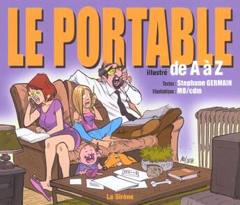 Couverture du livre « Le Portable De A Az » de Germain et Mo aux éditions Source