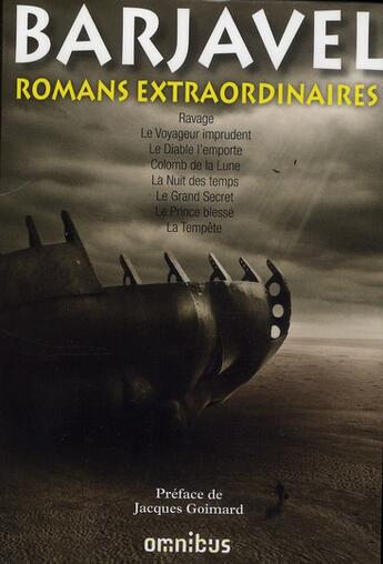 Couverture du livre « Romans extraordinaires » de Rene Barjavel aux éditions Omnibus