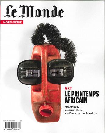 Couverture du livre « Le monde hs art/ le printemps africain avril 2017 » de  aux éditions Le Monde Hors-serie