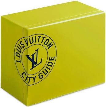 Couverture du livre « Coffret city guide 2022 vert / 15 villes (francais) » de Collectif/Guerrier aux éditions Louis Vuitton