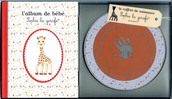 Couverture du livre « Coffret empreinte Sophie la girafe » de  aux éditions Marabout