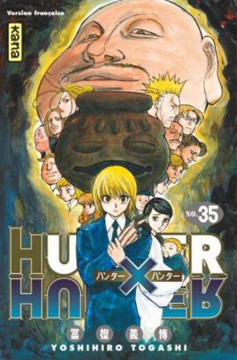 Couverture du livre « Hunter X Hunter Tome 35 » de Yoshihiro Togashi aux éditions Kana