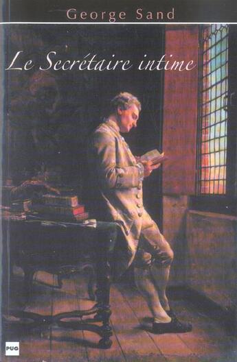 Couverture du livre « Secretaire intime » de Sand G aux éditions Pu De Grenoble