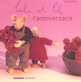 Couverture du livre « L'ANNIVERSAIRE » de Tressos Pierre aux éditions Mango